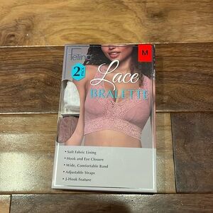 Felina 2 pack lace bralettes